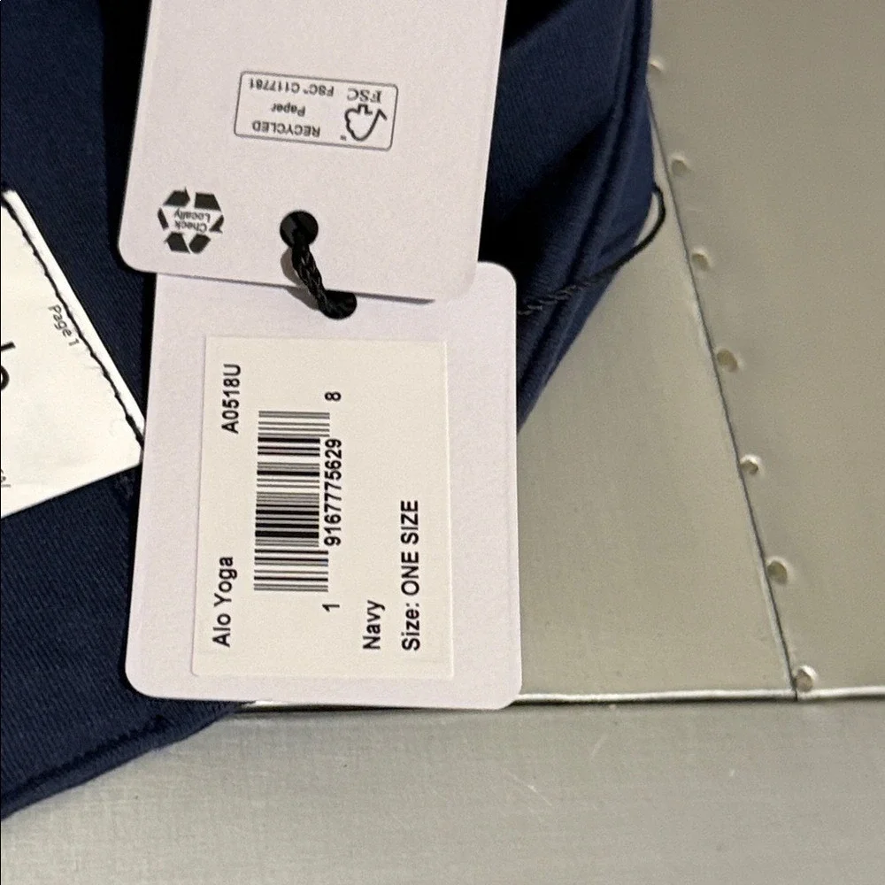 ALO Performance Conquer Headband‎ Navy NWT 🏃♀️💙